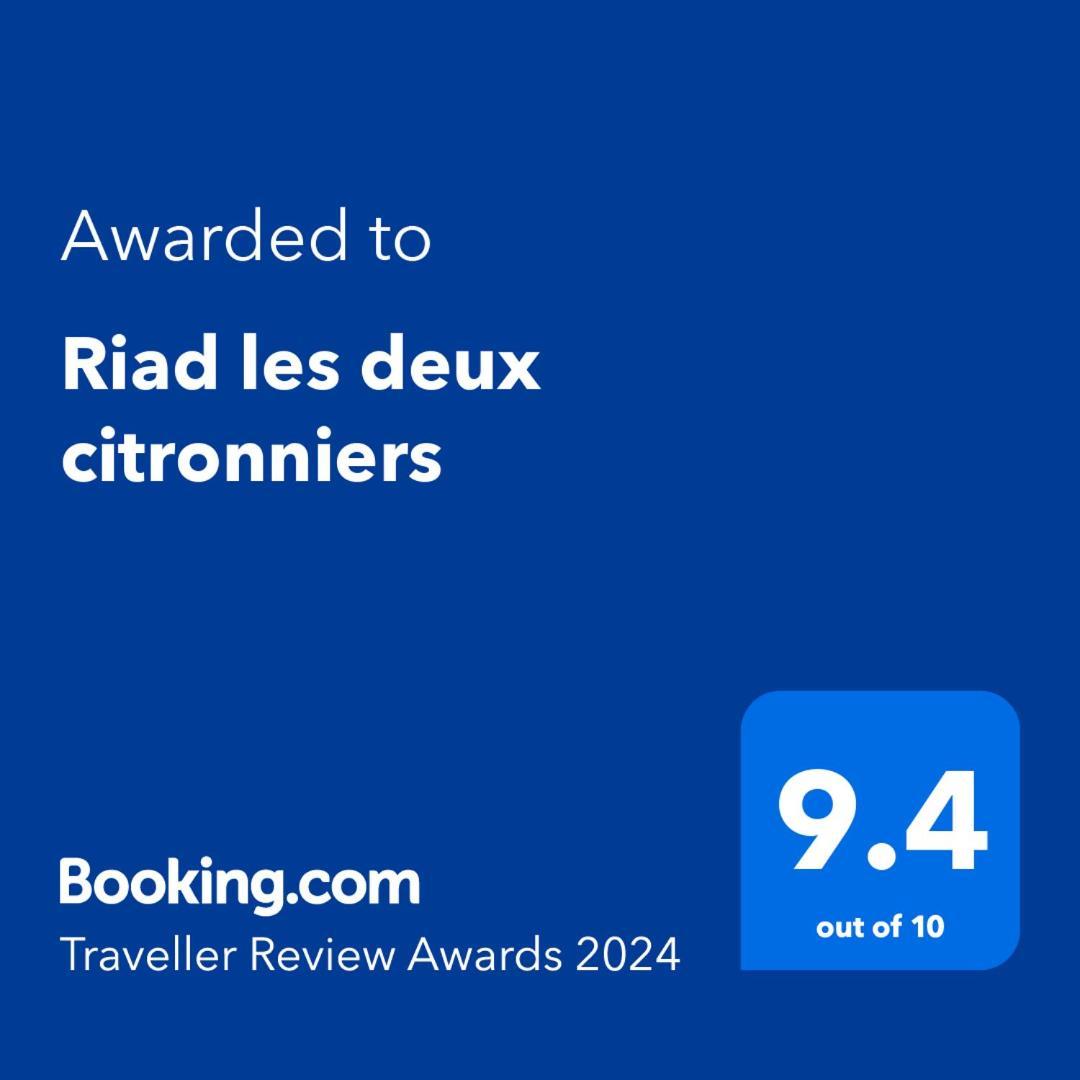 Riad Les Deux Citronniers 马拉喀什 外观 照片
